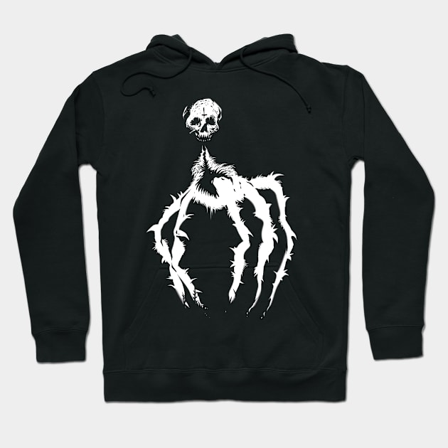 Horror Spider Hoodie by wildsidecomix